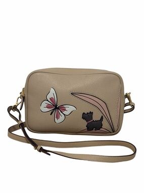 Radley London “Spring Meadow” Small Leather Camera Bag Crossbody - Like New